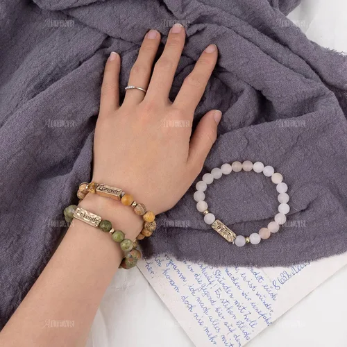 Miniatura 3 de AUEAR, Best Friends Forever - Pulsera inspiradora de amistad para hermanas, mujeres y niñas