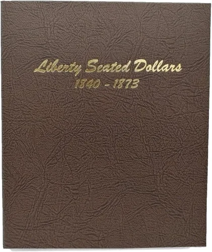 Miniatura 14 de Dansco Álbum de monedas del dólar de Morgan US 1878-1890 #7178 con funda