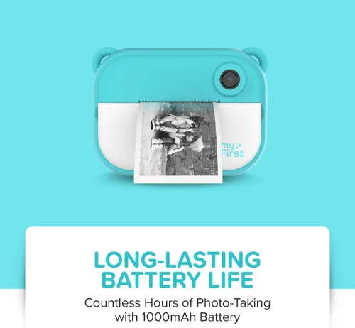 Miniatura 6 de myFirst Insta 2 - Cámara de impresión instantánea para niños, foto de 12MP, video 1080P, regalo para niños de 4-12 años, tarjeta microSD, impresión