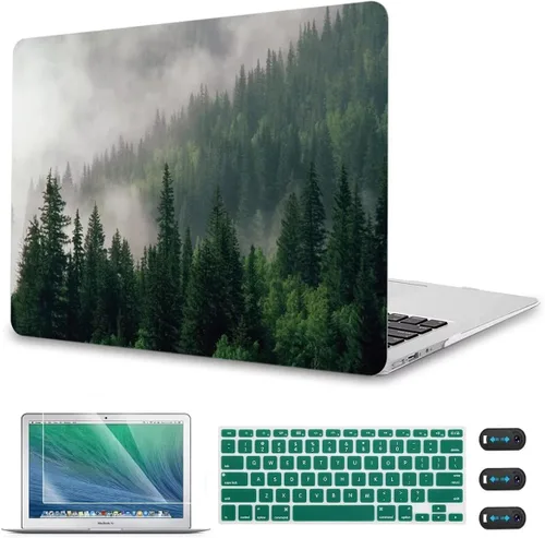 Miniatura 14 de CISSOOK Compatible con modelos de fundas para MacBook Air de 13 pulgadas: A1369 y A1466, versión anterior 2010-2017, carcasa rígida de plástico