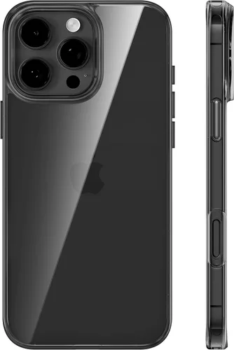 TORRAS Funda Transparente Cristalina para iPhone 16 Pro, Ultra-Delgada [No Amarillea] [Protección Militar] Ajuste Delgado Funda de Silicona TPU para