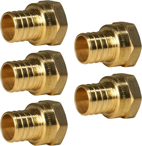 Miniatura 48 de XFITTING 1 pulgada Pex x 1 pulgada Adaptador Femenino NPT, 23-4-3=2X, 2 Piezas
