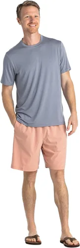 Miniatura 35 de Free Fly Pantalones cortos Breeze para hombre, entrepierna de 8 pulgadas, de secado rápido, ligeros, con protección solar UPF 50+