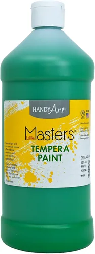 Miniatura 27 de Handy Art Little Masters - Pintura al temple (16 onzas), color rojo