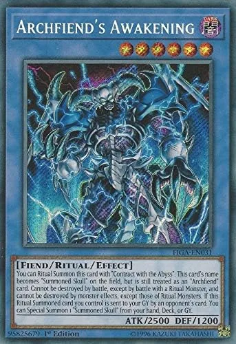 Yu-Gi-Oh! - Despertar del Archifiendo - FIGA-EN031 - Secret Rare - 1ª Edición - Fists of The Gadgets