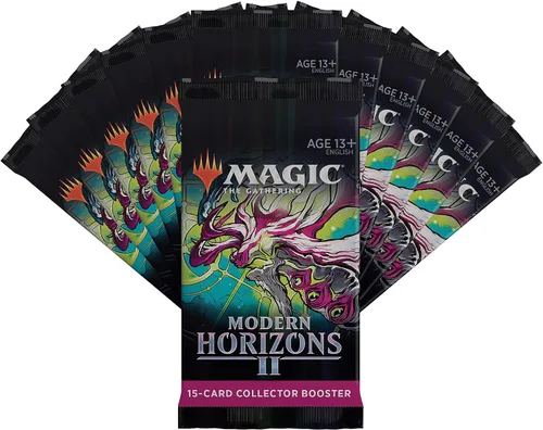 Miniatura 3 de Magic: The Gathering Modern Horizons 2 - Caja de refuerzo para coleccionista, 12 paquetes (180 cartas mágicas)