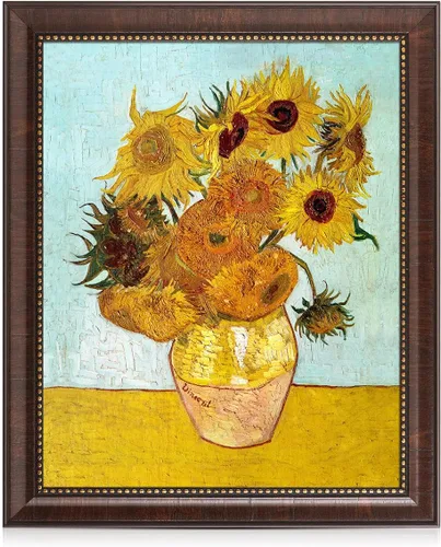Miniatura 57 de Serie de pinturas de Vincent Van Gogh (favoritos). Reproducción de arte clásico de Van Gogh, impreso en lienzo Noche estrellada