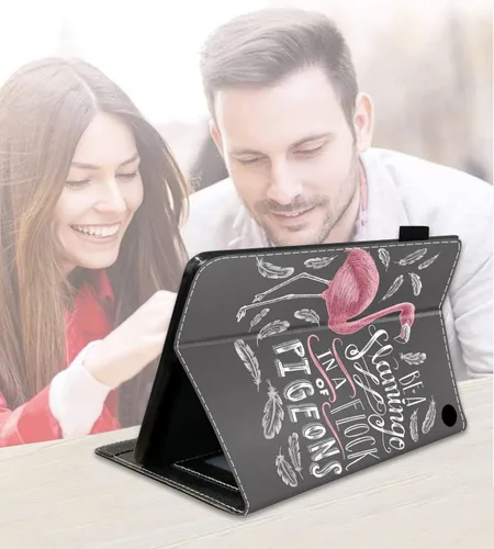 Miniatura 4 de Funda para tableta Amazon Fire Max 11 (13ª generación, versión 2023), funda delgada de piel sintética con ranura para tarjetas y encendido Ser un