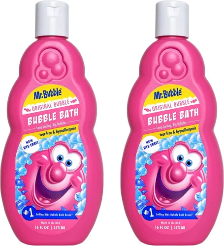 Miniatura 13 de Mr. Bubble Baño de burbujas extra suave, hipoalergénico, sin desgarros, solución de baño de burbujas perfecta para pieles sensibles