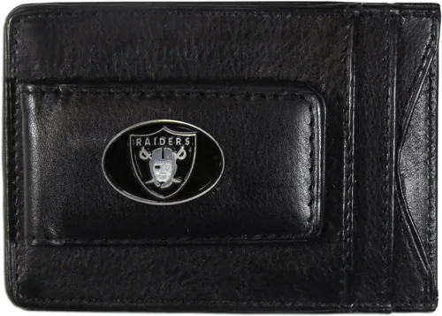 Miniatura 20 de Portadocumentos clip de piel para dinero NFL