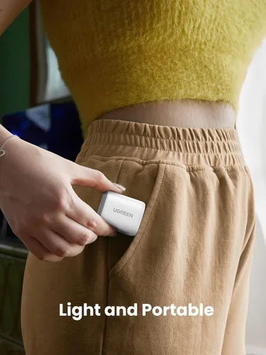 Miniatura 7 de UGREEN Cargador USB C de 30 W, Nexode plegable GaN PPS compacto y rápido cargador de pared, adaptador de corriente USB-C para iPhone 17/16/15/14