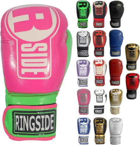 Miniatura 8 de Ringside Apex - Guantes de boxeo IMF-Tech con soporte seguro para la muñeca, guantes de boxeo sintéticos para hombres y mujeres