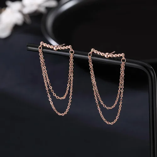 Miniatura 11 de SLUYNZ Aretes colgantes de plata de ley 925 para mujer, aretes colgantes de borla, bolas pequeñas