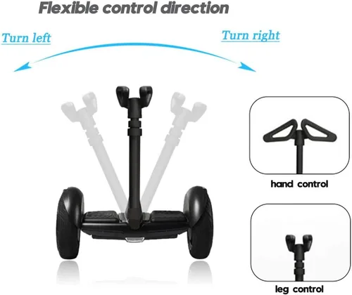 Miniatura 5 de Ninebot - Repuesto para manillar Ninebot miniPRO miniLITE S Self Balance Hoverboard con mango ajustable, liberación de presión de rodilla