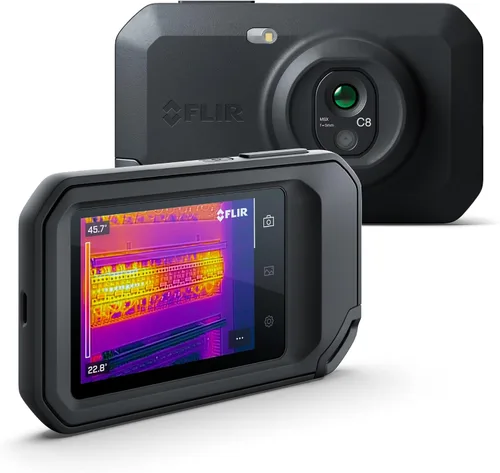 Miniatura 10 de FLIR C3-X Cámara de imágenes térmicas compacta con Wifi: Imágenes infrarrojas de alta resolución para inspección, aplicaciones eléctricas/mecánicas