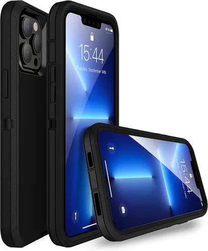 Miniatura 2 de MXX Funda compatible con iPhone 13 Pro Max, 3 capas súper protectoras, cuerpo resistente, resistente a golpes y polvo, diseñada para Apple 13 Pro