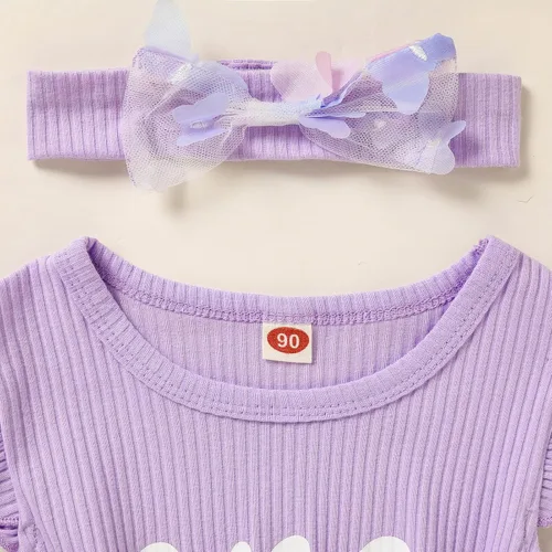 Miniatura 45 de GRNSHTS Traje de bebé niña 1er cumpleaños traje acanalado tul mameluco princesa pastel Smash sesión de fotos ropa + diadema
