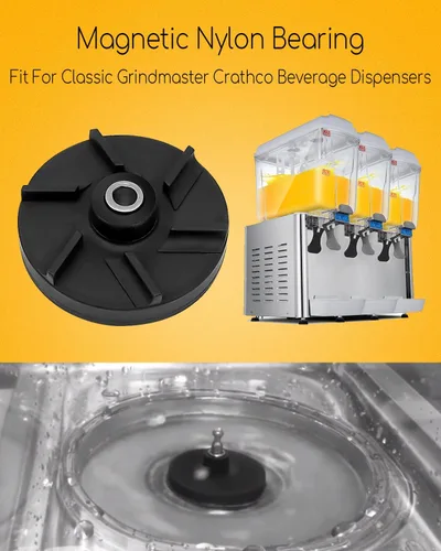 Miniatura 6 de Impulsor magnético estándar 3587 y carcasa de rodamiento estándar 3220 Mcx para dispensadores de bebidas Grindmaster Crathco D15 D155 D25 D255 D35