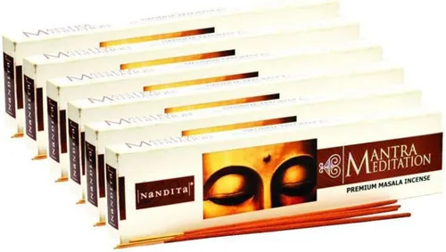 Miniatura 6 de Palitos de incienso para sandalias de azafrán – Cajas de 0.51 oz x 12 unidades insence insense inscents insienso – Varillas de incienso de alta