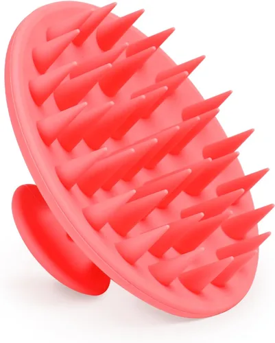 Miniatura 15 de Meartchy Cepillo de champú y masajeador de cuero cabelludo de silicona, cepillo para el cuero cabelludo para el crecimiento del cabello