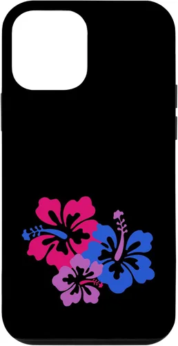 Miniatura 15 de Funda para iPhone 13 Pro Bisexual Bi Pride Sutil Hibiscus Flower Hawaii LGBT LGBTQ