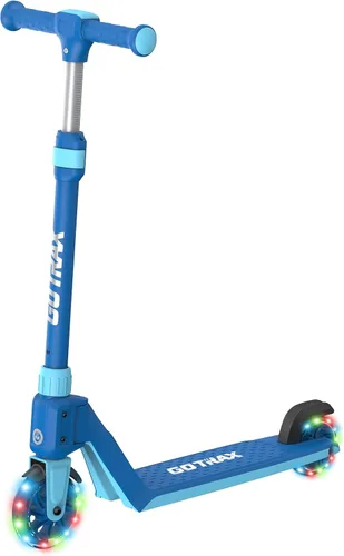 Miniatura 15 de Gotrax K03 - Patinete para niños con ruedas de 5" con luz LED y manillares ajustables, diseño ligero y plataforma antideslizante, carga máxima