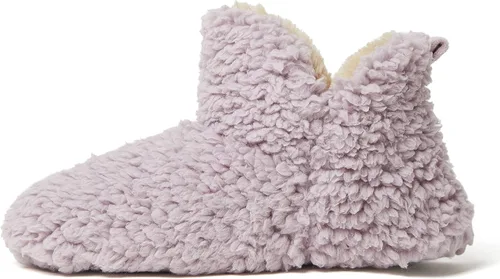 Miniatura 6 de Dearfoams Pantuflas Chelsea de sherpa de imitación para interiores