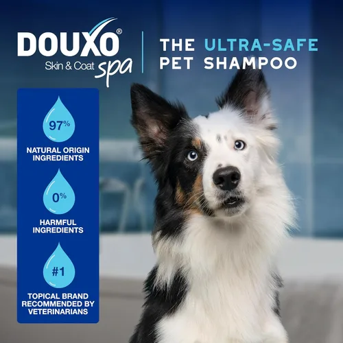 Miniatura 4 de DOUXO SPA Limpiador de oídos para perros y gatos, 4.1 onzas líquidas, limpia y desparafina de forma segura la oreja, fórmula agradable a la piel