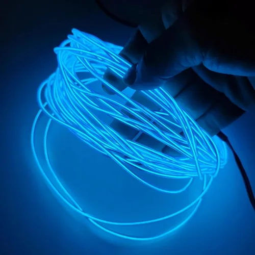 Miniatura 26 de Tira de luces LED de 360° – con opciones de alimentación de batería/USB – Luces LED flexibles para dormitorio, decoración del hogar, diseños