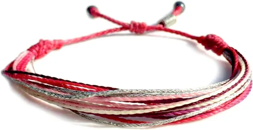 Pulseras de macramé y estilo surfista en categoría de enlace con múltiples colores