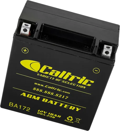 Miniatura 7 de Caltric Agm - Batería compatible con Kawasaki Vn1500 Vn-1500 Vulcan 1500 Classic 1996 1999-2008