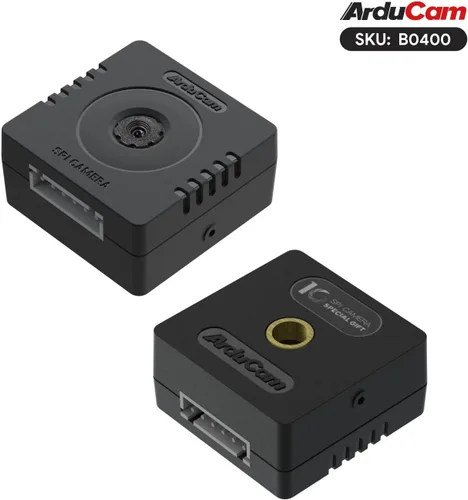 Miniatura 4 de Arducam Cámara Mega SPI para cualquier microcontrolador, cámara Arduino de enfoque fijo de 3 MP compatible con Arduino UNO Mega2560, Raspberry Pi