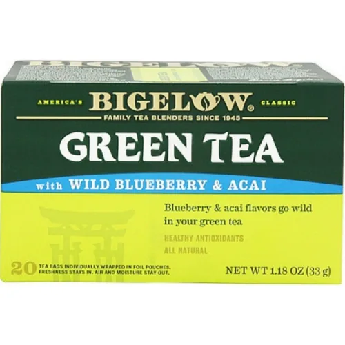 Bigelow Té Verde con Arándanos 20 Ct