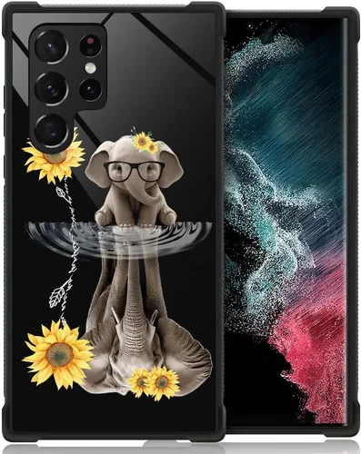 Miniatura 603 de CARLOCA Funda compatible con Samsung Galaxy S22 Ultra, diseño gráfico de Star Howling Wolfs Samsung Galaxy S22 Ultra, diseño gráfico, a prueba