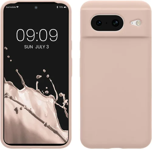 Miniatura 103 de kwmobile Funda compatible con Google Pixel 7 - Funda de silicona TPU con acabado suave - Piedra antigua