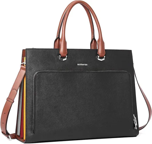 Miniatura 2 de BOSTANTEN Maletín para mujer de piel con cartera de cuero BOSTANTEN para mujer