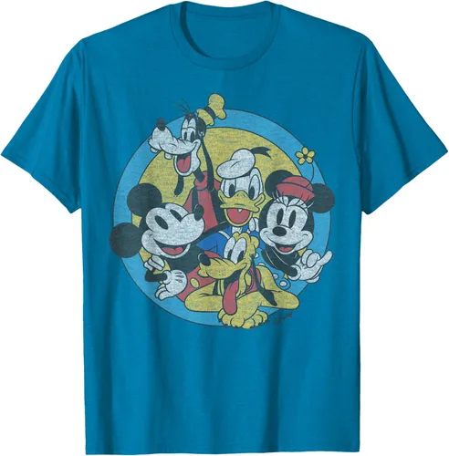 Miniatura 5 de Disney Camiseta retro de Mickey and Friends Group Shot