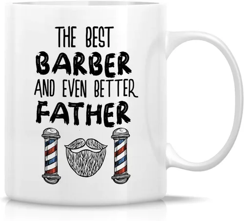 Miniatura 29 de Retreez - Taza divertida con texto en inglés "No. 1 Dad", 325 ml, tazas de cerámica, mensajes divertidos, sarcásticos, motivacionales, regalos
