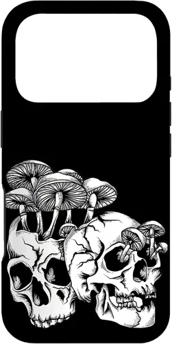 Miniatura 30 de Skull Goth Gothic Occult Emo Satanic Mushroom Skeleton Case for iPhone 17