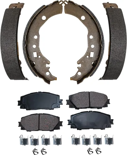 Miniatura 44 de Detroit Axle - Pastillas de freno traseras para Mercedes-Benz C230 C240 C280 C320 C350 CLK320 CLK350 CLK430 E300 E320 E420 E430 SLK350, pastillas