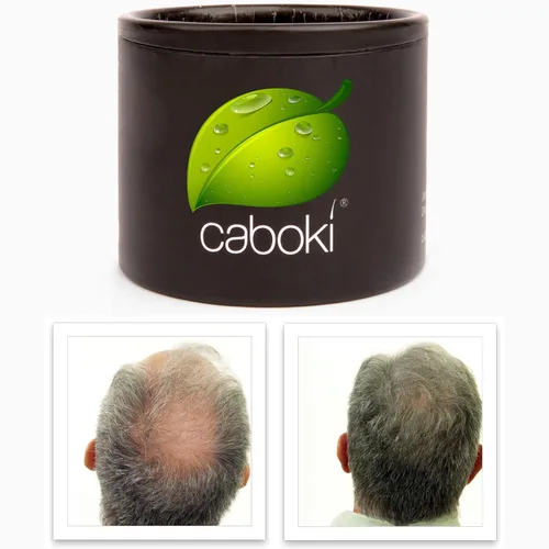 Miniatura 6 de Solución para cabello ralo - Fibras totalmente naturales a base de plantas para una apariencia más completa y gruesa. Cubre instantáneamente