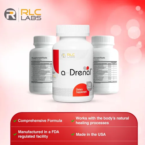 Miniatura 5 de RLC Labs Adrenal tabletas de extracto, 120