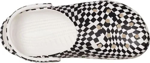 Miniatura 4 de Crocs Clogs Clásicos Gráficos para Adultos Unisex, cuadriculado, 7, mujer/5, hombre