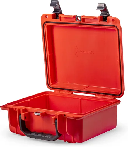 Miniatura 7 de Seahorse SOLAS - Funda protectora rígida de alta visibilidad IP67, resistente al agua, resistente a los impactos, para marina, fotografía, SOLAS
