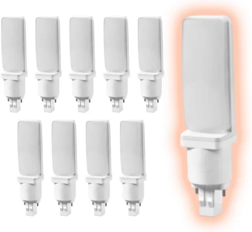 Miniatura 7 de GoodBulb Bombillas LED Omni de repuesto de 9 vatios Comercial 7 W híbrido 2 pines GX23 base 3500K blanco neutro Alto rendimiento 700 lúmenes