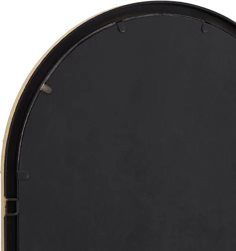 Miniatura 4 de Uttermost Portina - Espejo de pared arqueado dorado mate de 24 x 48 pulgadas