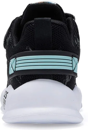 Miniatura 6 de Hetios Zapatos para Niñas Ligeros Atléticos para Correr Transpirables de Punto Zapatos Deportivos para Escuela (BebéNiña PequeñaNiña Grande)