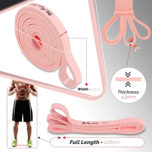 Miniatura 3 de Physix - Bandas de asistencia para dominadas, bandas de resistencia con bucle, bandas de goma de entrenamiento para ejercicio, HIIT, tonificación