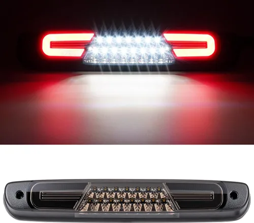 Miniatura 9 de R&F Auto Tercera luz de freno LED ahumada con juntas de espuma de sello de repuesto para Silverado y Sierra 1500/2500/3500 HD Classic (1999-2007)