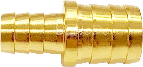 Miniatura 4 de Uenede Reductor de púas de latón, diámetro interior de manguera de 5/8 a 1 pulgada, manguera de púas reductora empalmadora acoplador